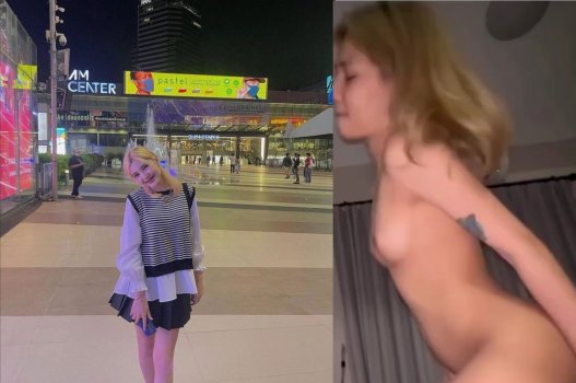 Cảnh sex em tóc vàng xinh đẹp làm tình nhăn mặt