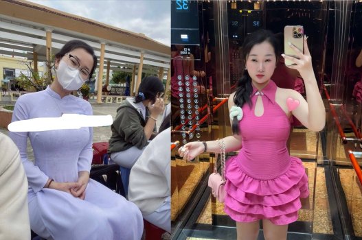 Nữ sinh da trắng đi bar tối gặp phút thân mật